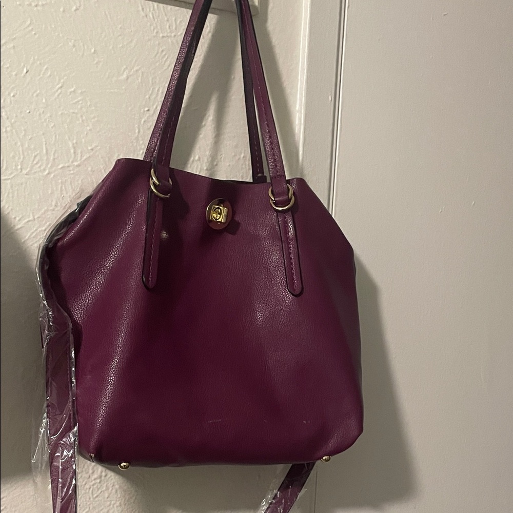 Chic Plum Shoulder Bag